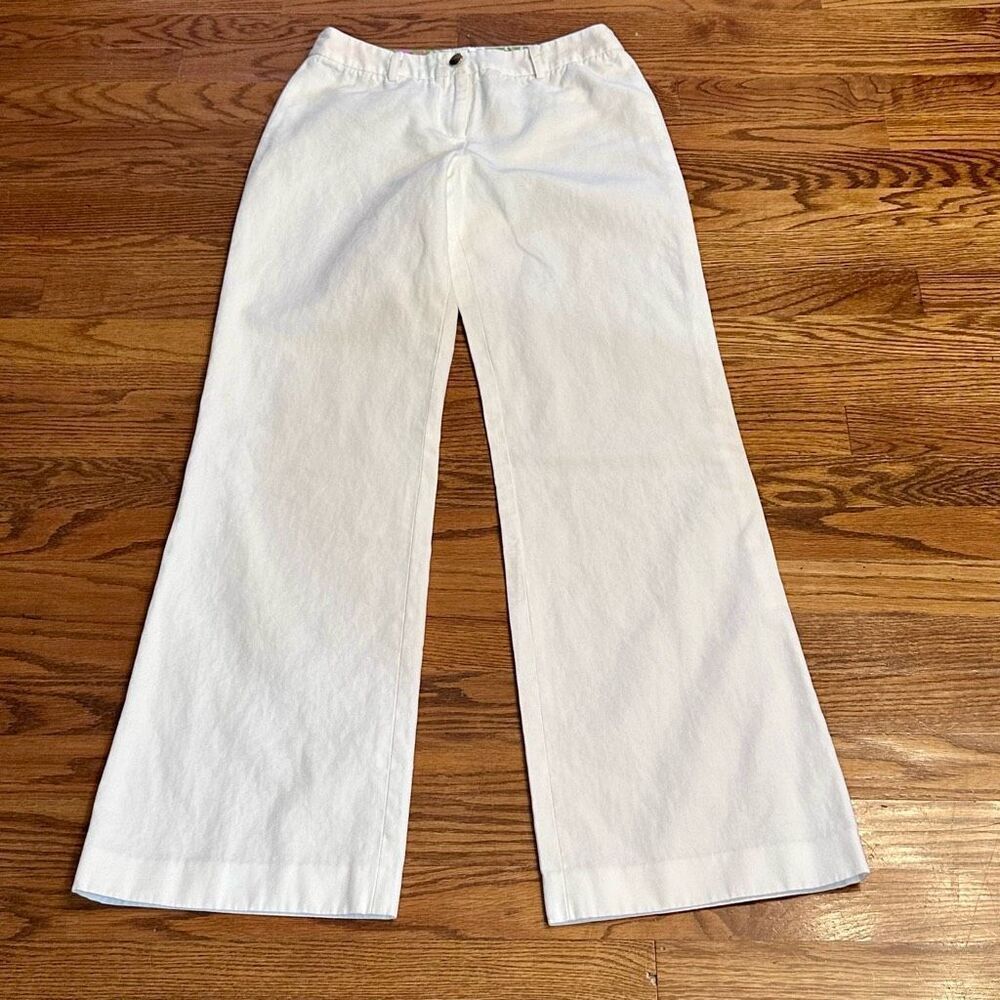 Milly New York Linen Blend Pants